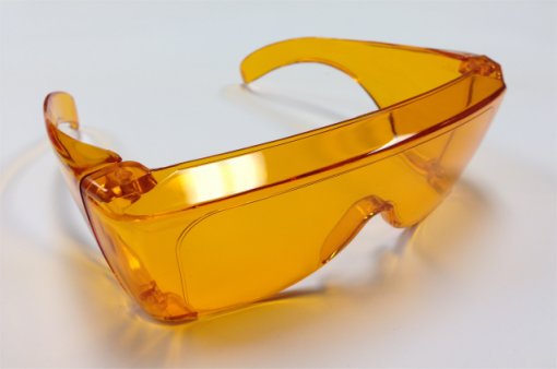 Orange UV Filter Safety Glasses
